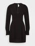 Victoria Beckham DEEP V MINIKLEID